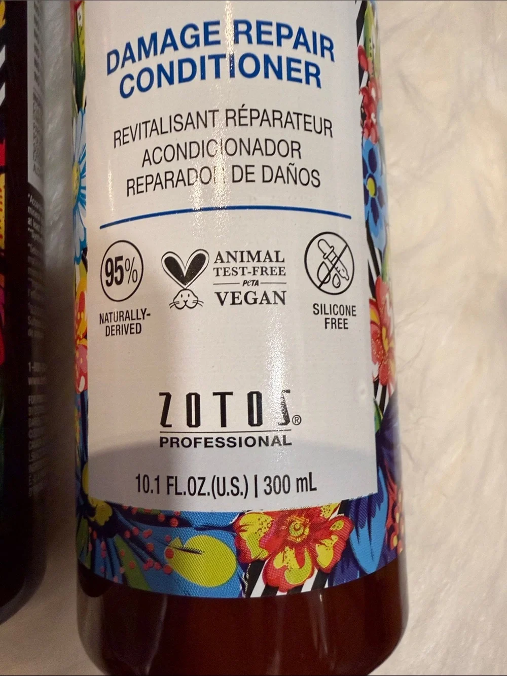 Color Care Shampoo & Damage Repair Conditioner Set - Multicolor Floral
